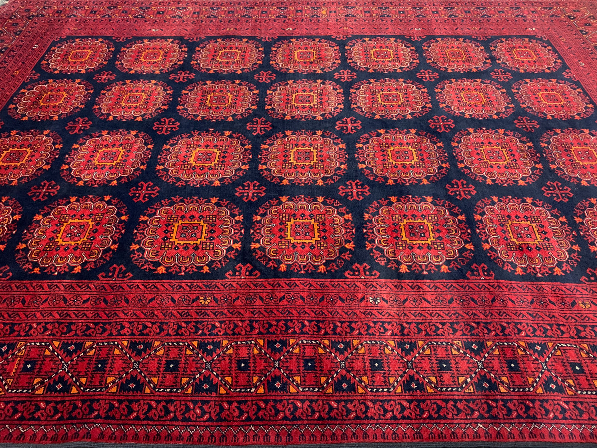 Superfine Ersari Turkaman Rug 291x202 cm | Rug# 26472