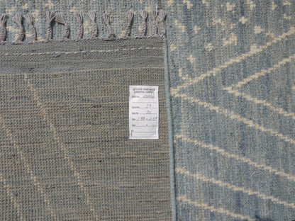 Mid century Scandinavian inspired Mushvani weave 269x188cm | RUG#26606