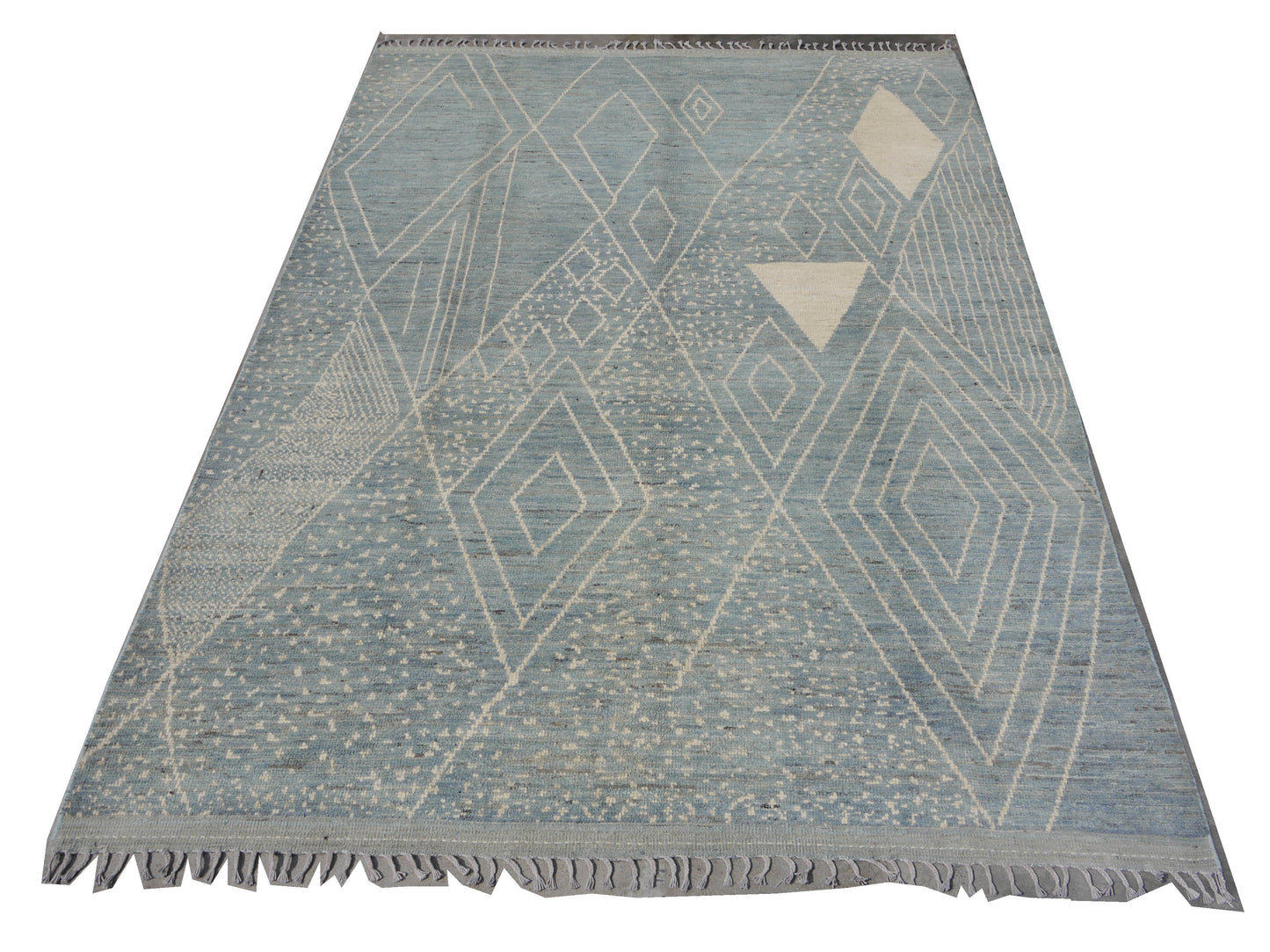 Mid century Scandinavian inspired Mushvani weave 269x188cm | RUG#26606
