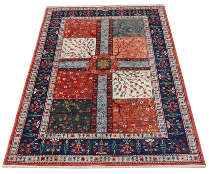 Safavid Char-Bagh Garden Design Rug  227×157cm | Rug# 26615