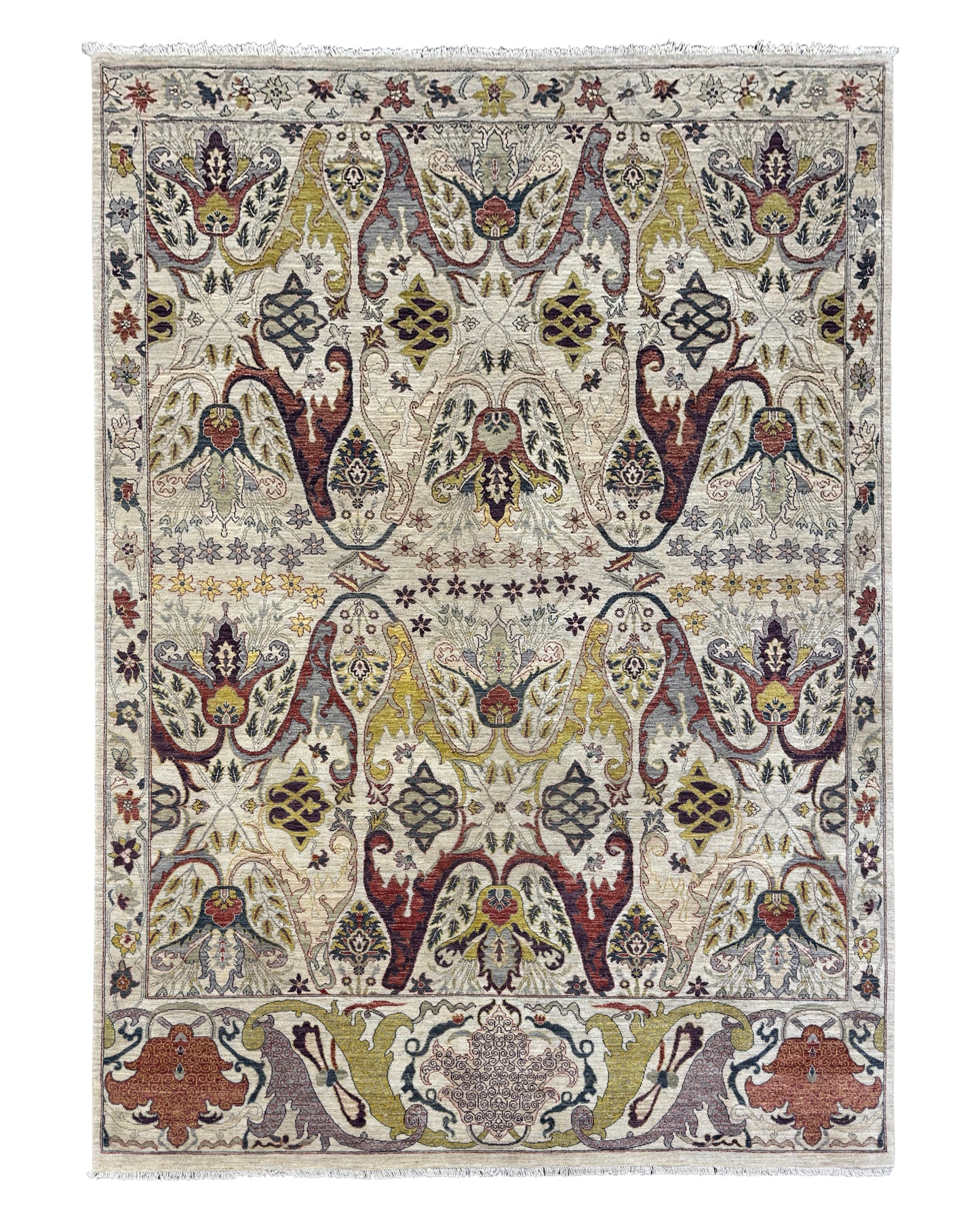 Garous Bijar design, Pakistan 366×273 cm | Rug# 26661
