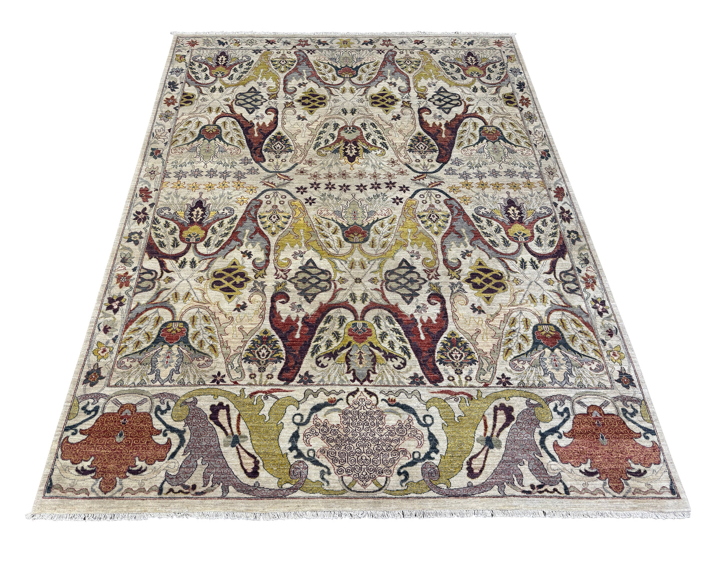 Garous Bijar design, Pakistan 366×273 cm | Rug# 26661