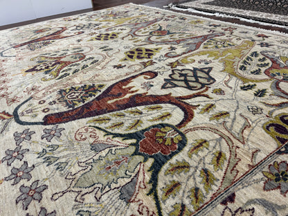 Garous Bijar design, Pakistan 366×273 cm | Rug# 26661