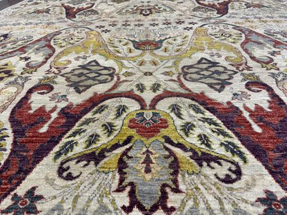 Garous Bijar design, Pakistan 366×273 cm | Rug# 26661