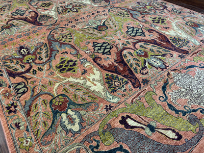 custom made Garous design carpet, Pakistan 370×277 cm | Rug# 26662