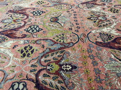 custom made Garous design carpet, Pakistan 370×277 cm | Rug# 26662