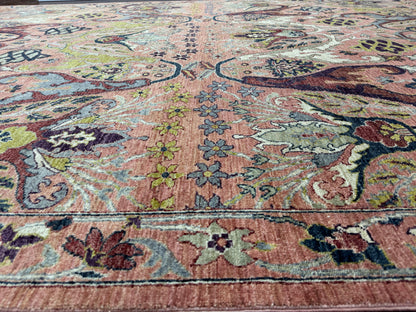 custom made Garous design carpet, Pakistan 370×277 cm | Rug# 26662