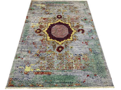 Afghan Turkaman Mamluk-Inspired Rug 295x206 cm | Rug# 26686