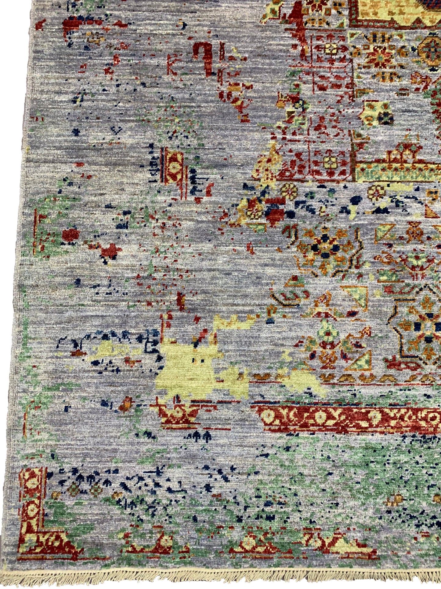 Afghan Turkaman Mamluk-Inspired Rug 295x206 cm | Rug# 26686
