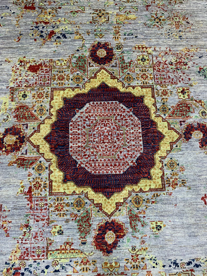 Afghan Turkaman Mamluk-Inspired Rug 295x206 cm | Rug# 26686
