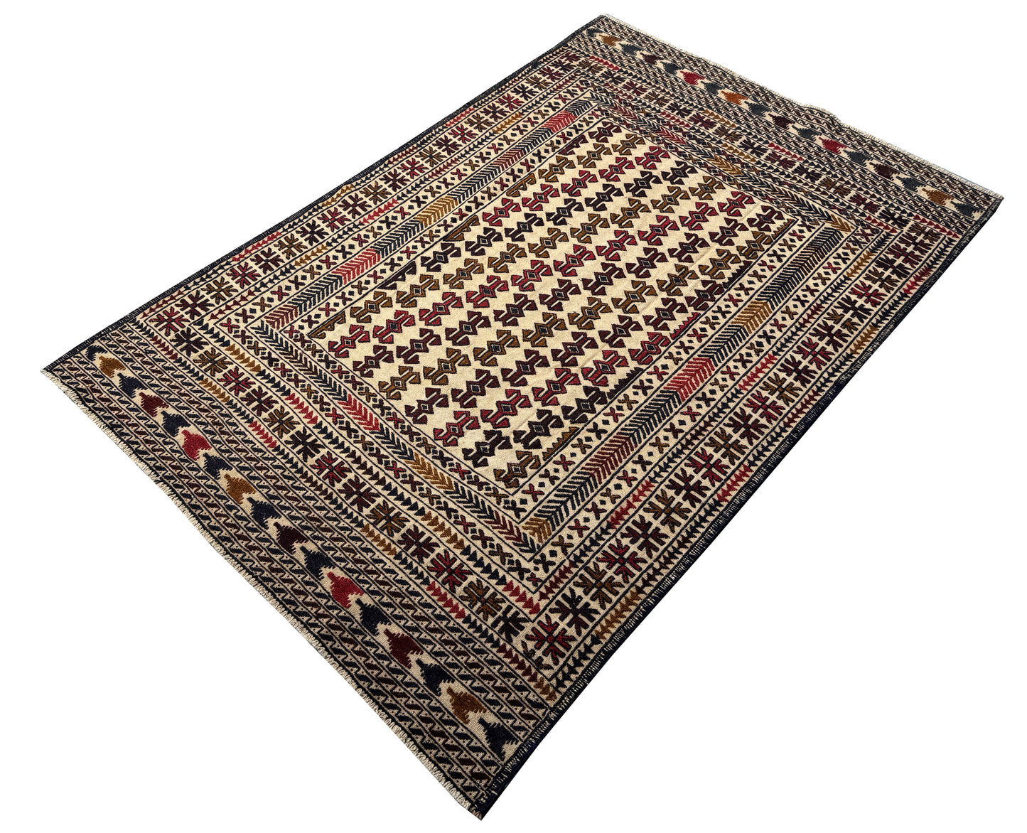 Mushwani Balouch 196x127cm | Rug# 26732