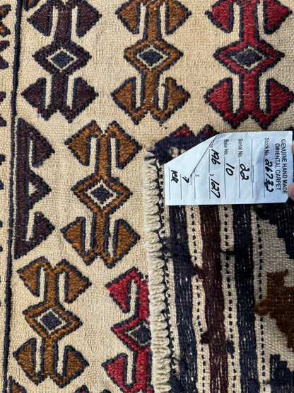 Mushwani Balouch 196x127cm | Rug# 26732