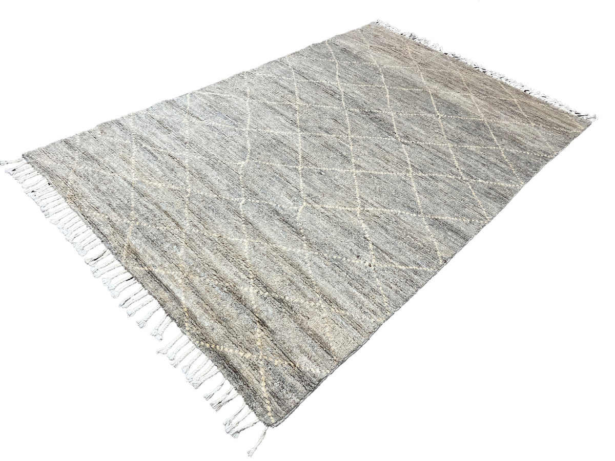 Afghan Berber Moroccan-Style Rug 254x167 cm | Rug# 26781