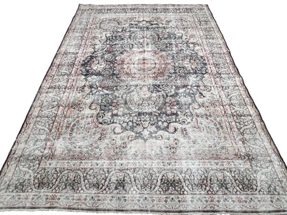 Vintage & Distressed Persian Rug ,381x285 cm | Rug#26786
