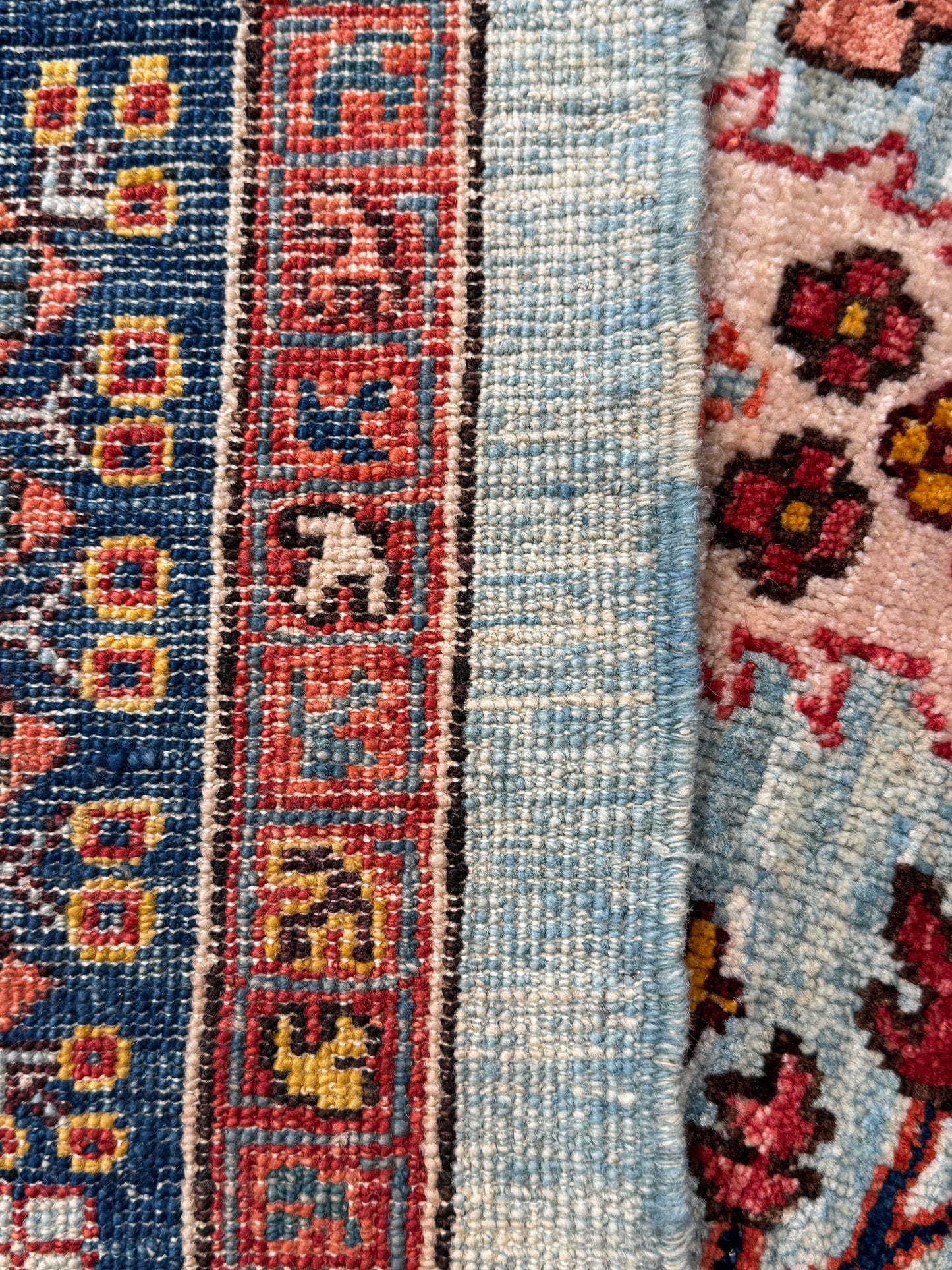 Turkmen weave, 16th c Safavid Garden 355x276cm | Rug# 26809