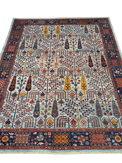 Turkmen weave, 16th c Safavid Garden 355x276cm | Rug# 26809