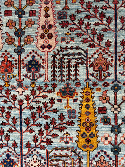 Turkmen weave, 16th c Safavid Garden 355x276cm | Rug# 26809