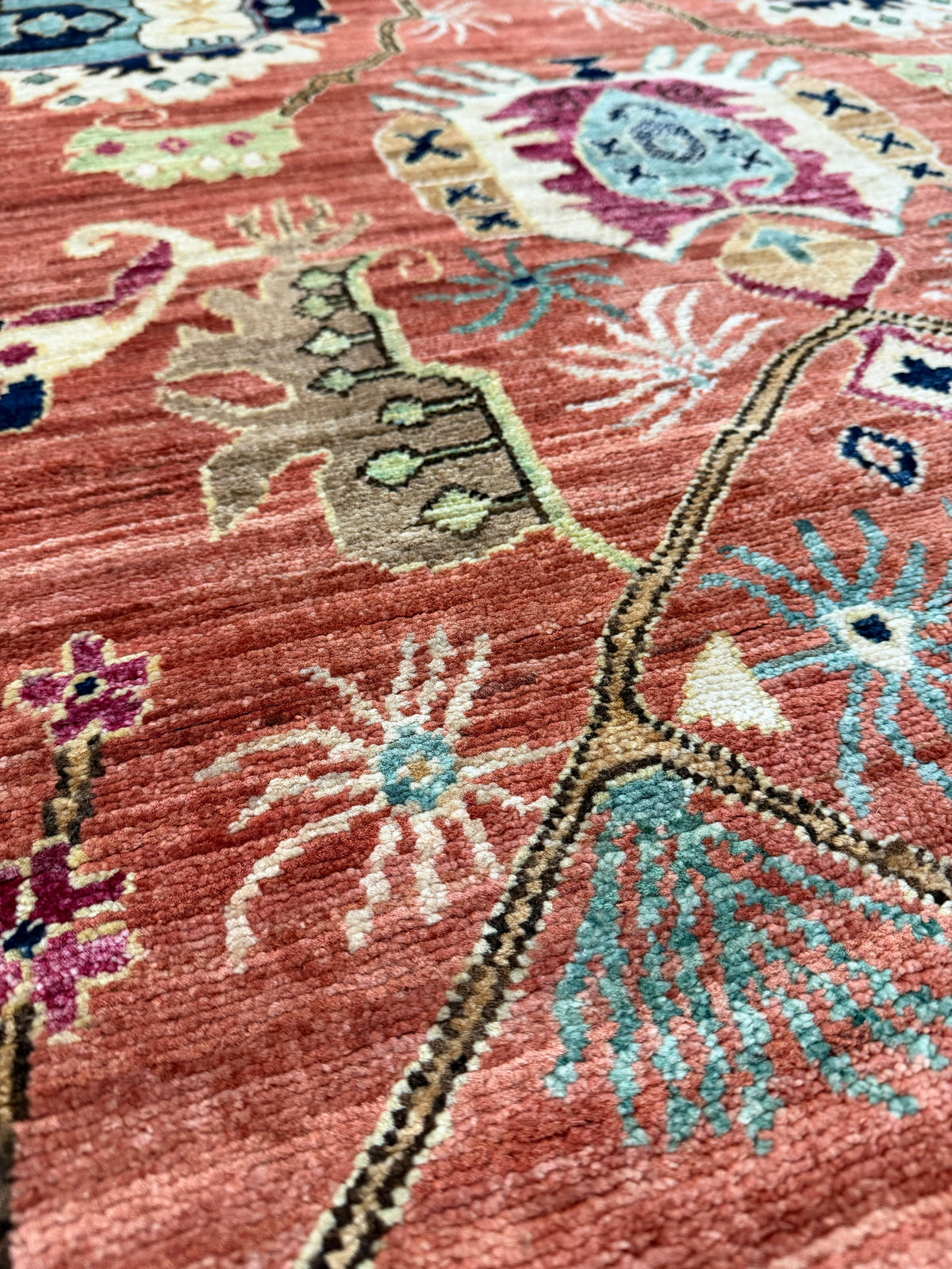 Traditional Geometric Hall Runner 533x73 cm | Rug# 26888