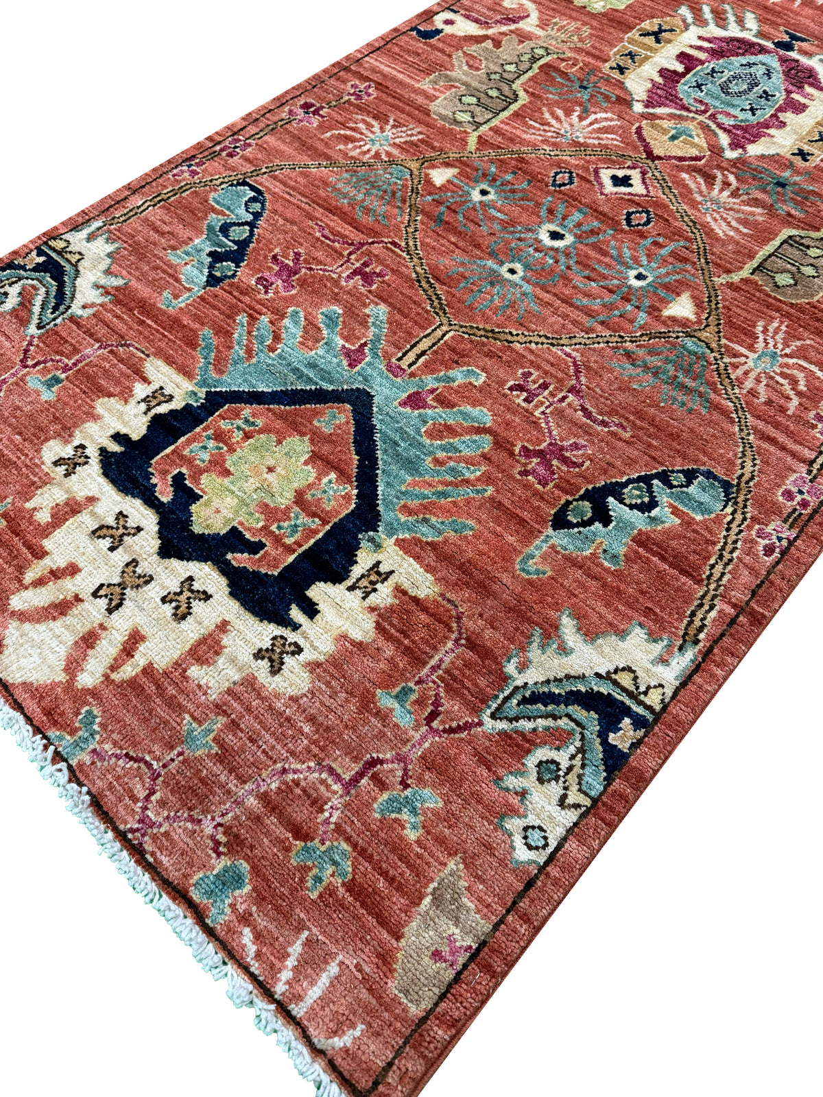 Traditional Geometric Hall Runner 533x73 cm | Rug# 26888