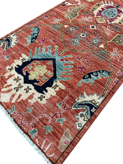 Traditional Geometric Hall Runner 533x73 cm | Rug# 26888