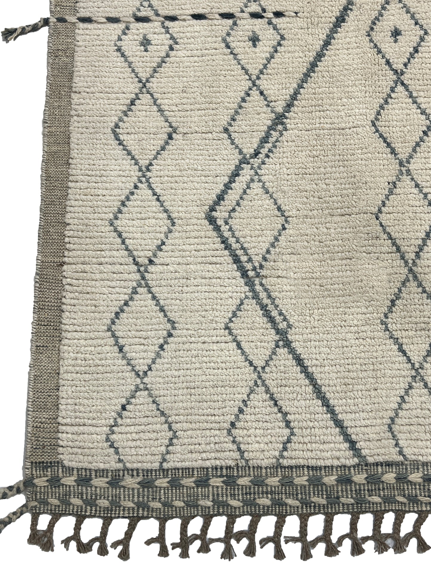 Bohemian hand knotted Afghan rug, HSW wool, 380x277cm |Rug# 26933