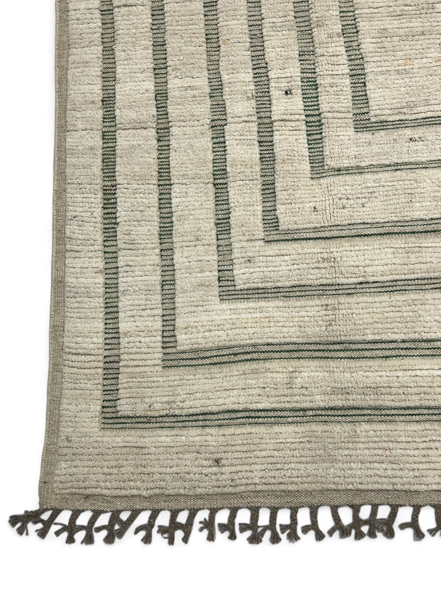 Bohemian hand knotted Afghan rug, HSW wool 315x238cm |Rug# 26941