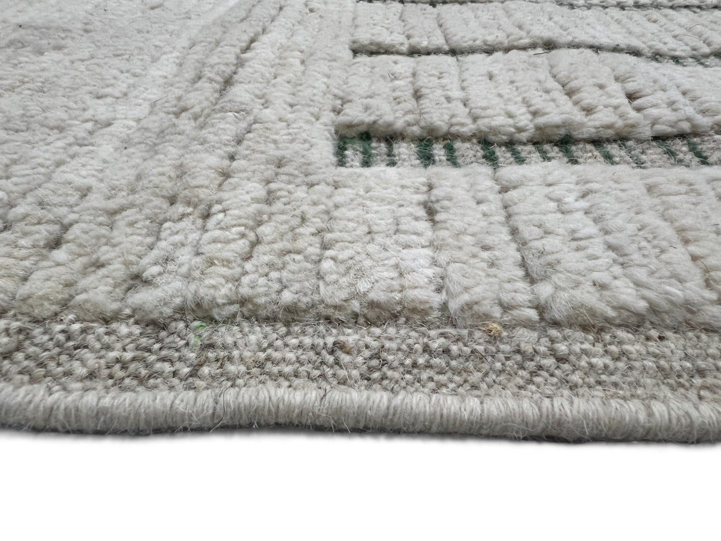 Bohemian hand knotted Afghan rug, HSW wool 315x238cm |Rug# 26941
