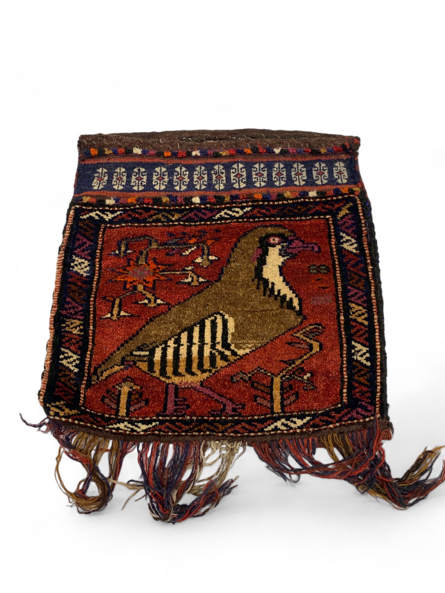 Nomadic Balouch spice-bag, circa 1950,  Persia, 40x40 cm | Rug# 26973