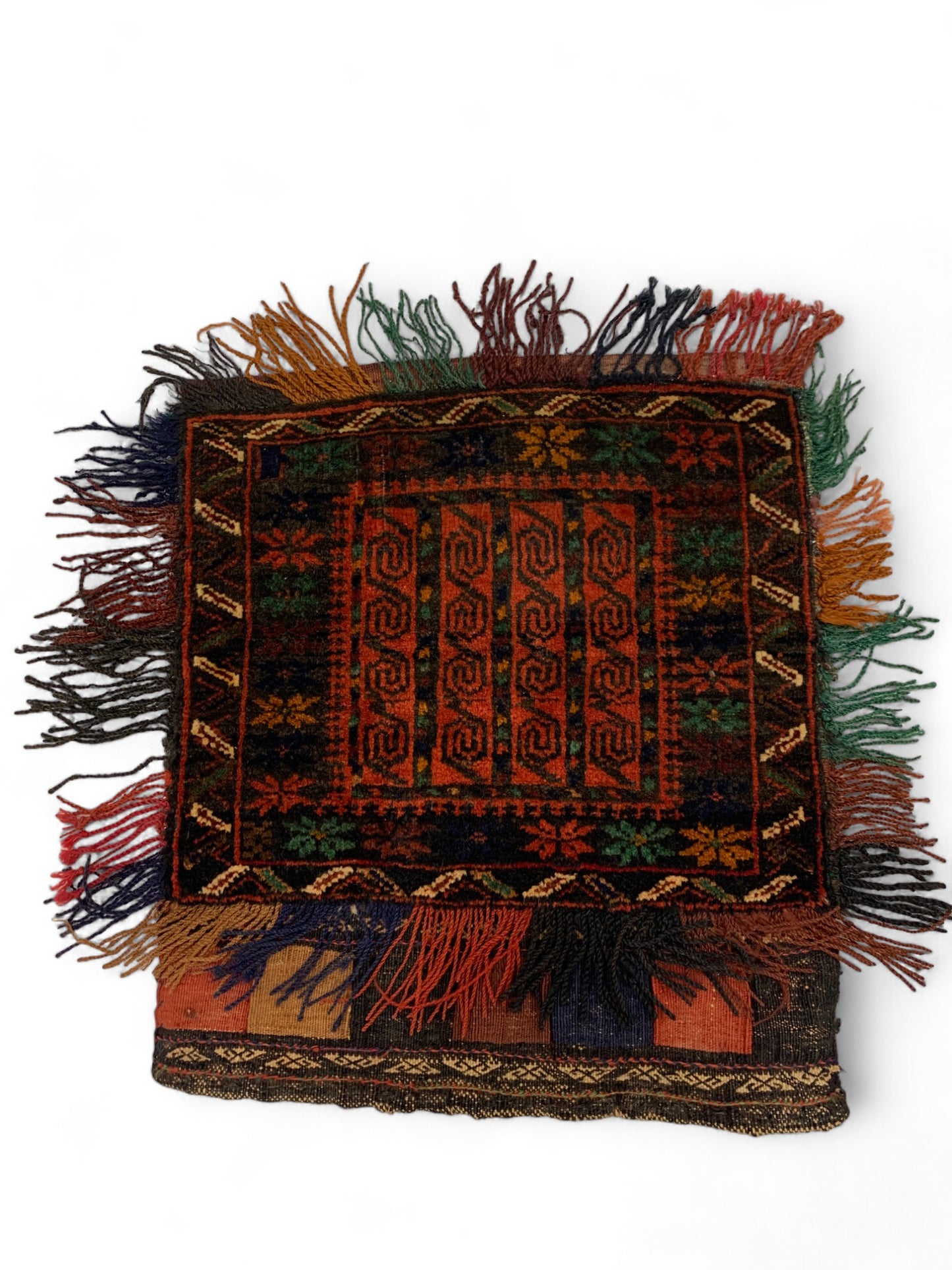 Nomadic Balouch spice-bag, circa 1950, rare  46 x 40 cm | Rug# 26975