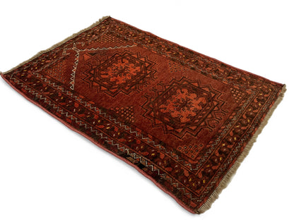 Antique Ersari prayer, Khiva-Uzbekistan, collectable piece,  102x73 cm  | Rug# 26988