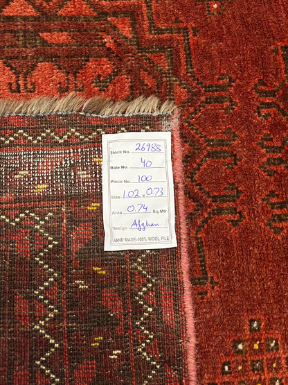 Antique Ersari prayer, Khiva-Uzbekistan, collectable piece,  102x73 cm  | Rug# 26988