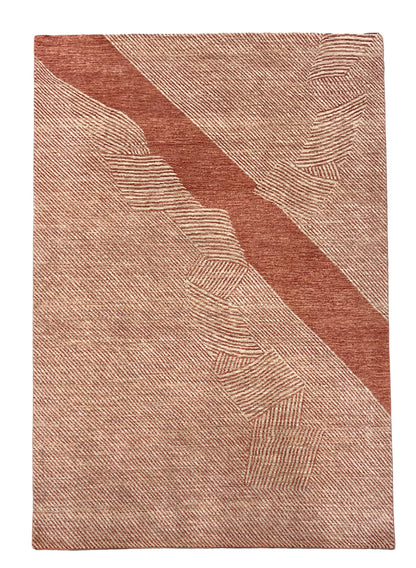 Hand knotted Designer rug, 9/9 Persian knots, Peshawar, size  308x242cm | Rug# 26996