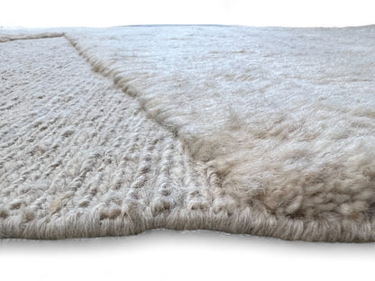 Custom-Made Modern Soumak & Knotted Pile Rug 243x165 cm | Rug# 27001