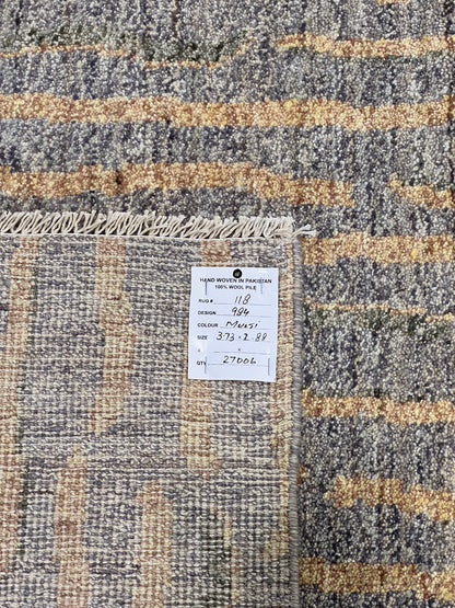 Custom-Made Afghan Modern Designer Rug 373x288cm | Rug# 27006