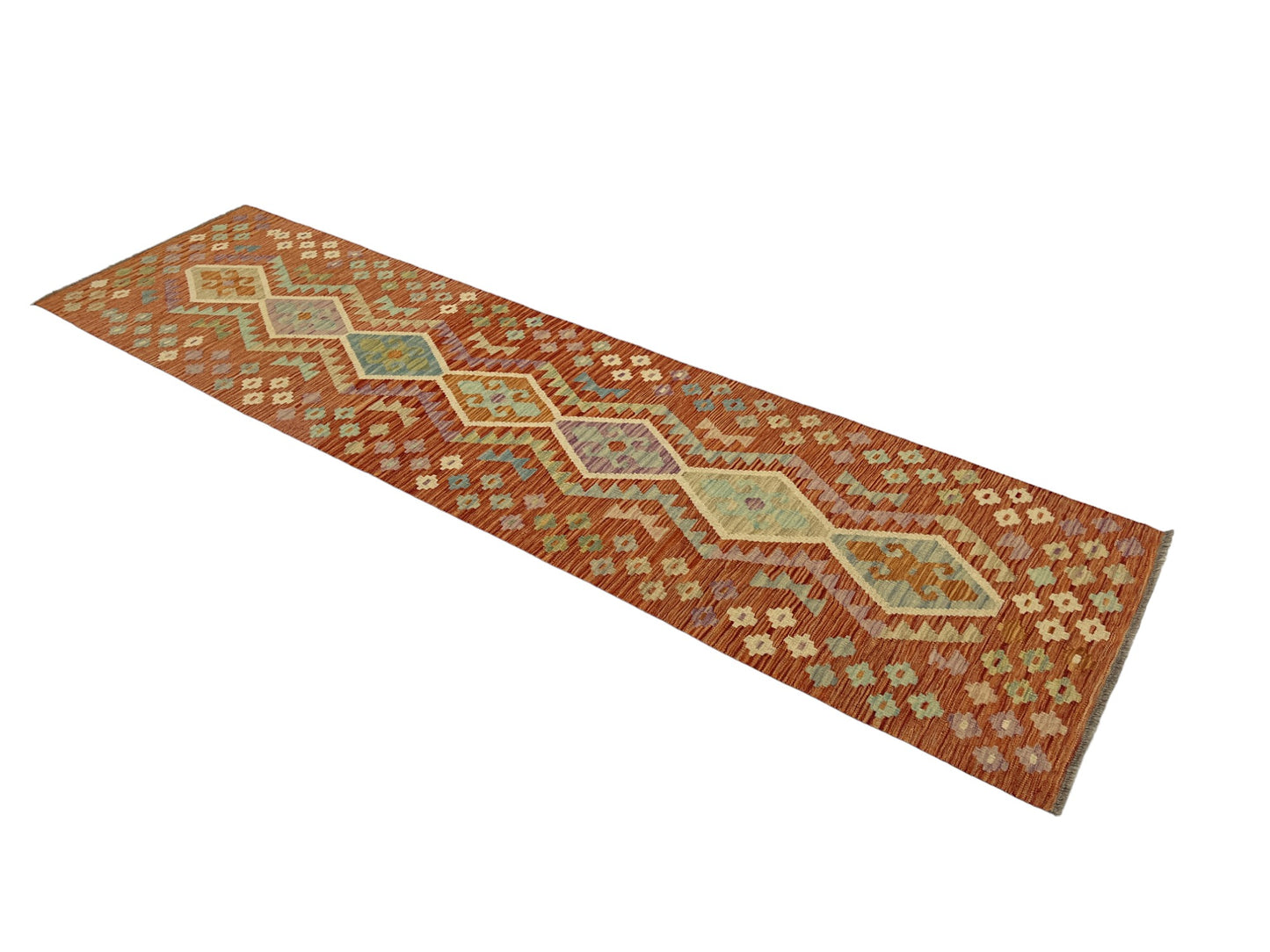 maimaneh-Kilim 302x79cm | Rug# 27019