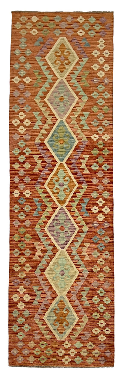 maimaneh-Kilim 302x79cm | Rug# 27019