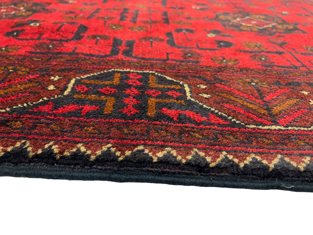 Afghan Dolatabad Turkmen Runner 292x79 cm | Rug# 27060