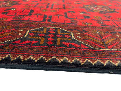 Afghan Dolatabad Turkmen Runner 292x79 cm | Rug# 27060