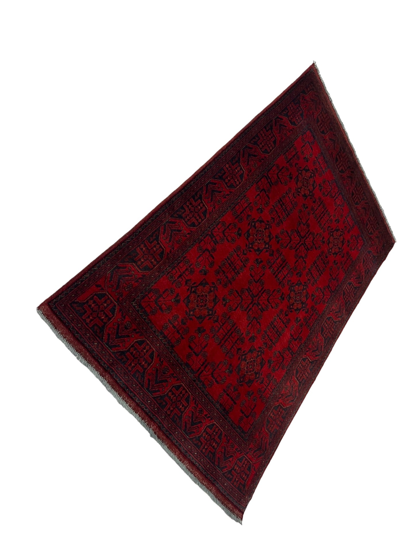 Hand-Knotted Ersari Turkmen Rug c.2000, 193x122cm | Rug# 27064