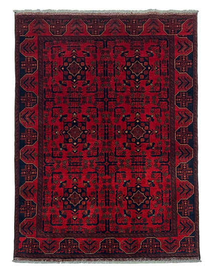 Hand-Knotted Ersari Turkmen Rug c.2000 201x149cm  | Rug# 27068