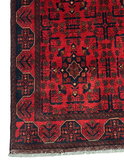 Hand-Knotted Ersari Turkmen Rug c.2000 201x149cm  | Rug# 27068