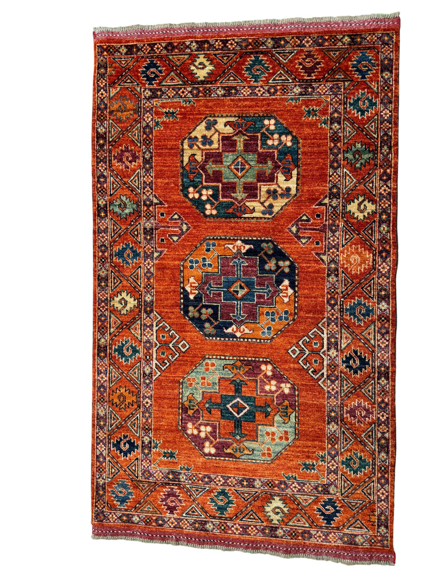 Ersari-Turkaman in 14th classic century  Design 154x92 cm | Rug# 27103
