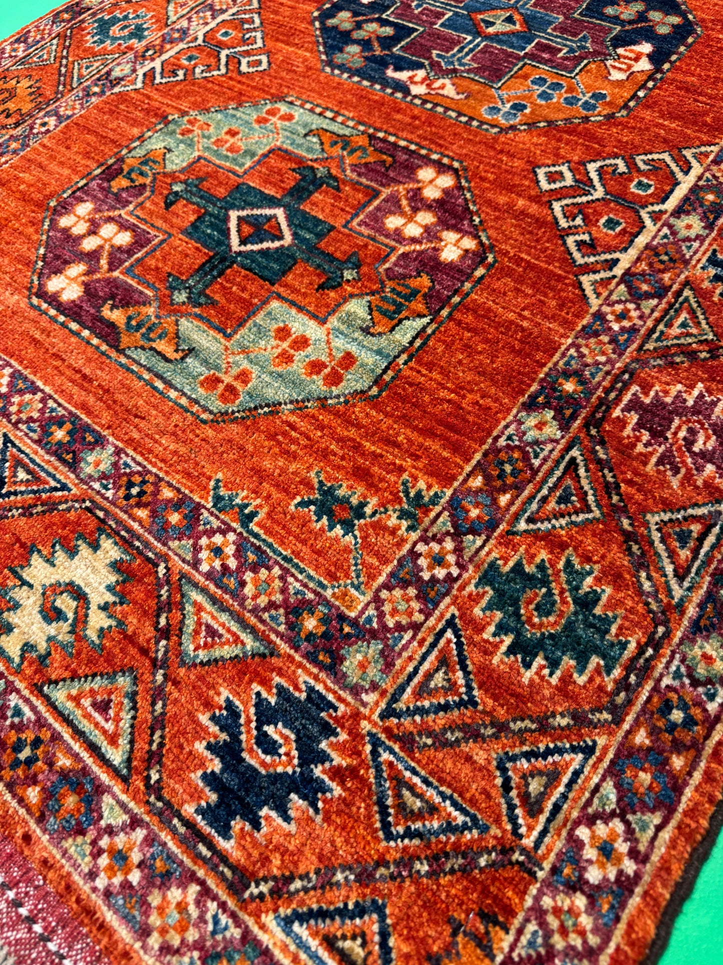 Ersari-Turkaman in 14th classic century  Design 154x92 cm | Rug# 27103