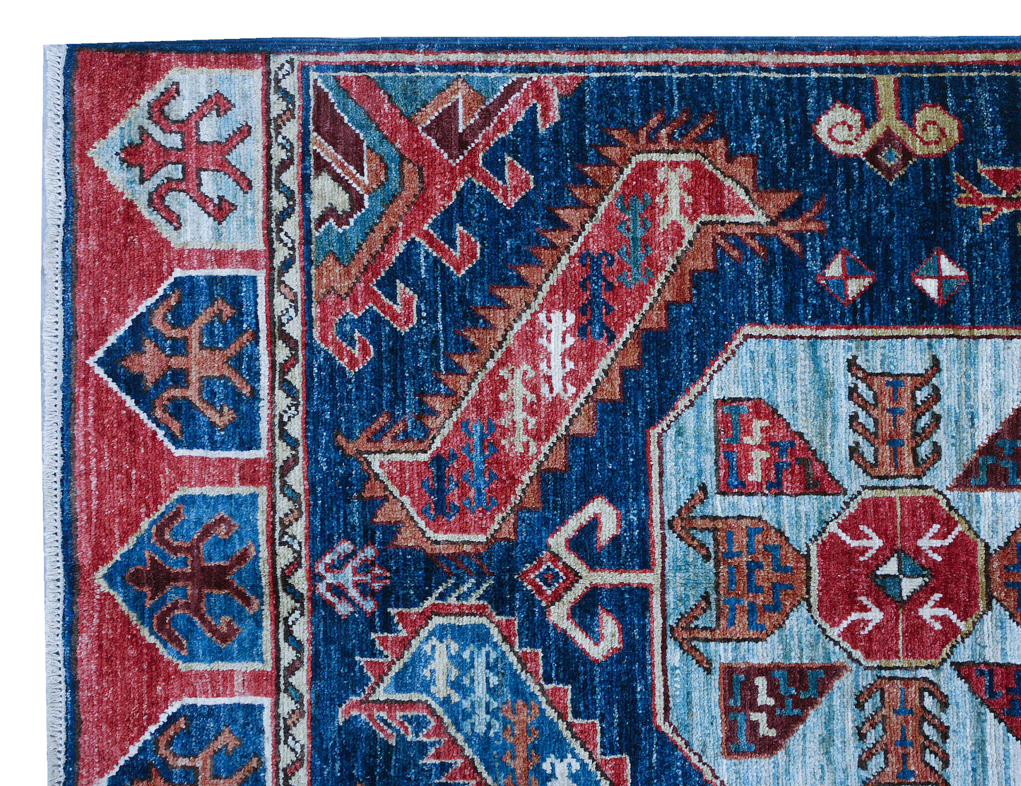 Custom made Turkaman-weave Afghan rug in 19th century  135x87cm | Rug# 27106