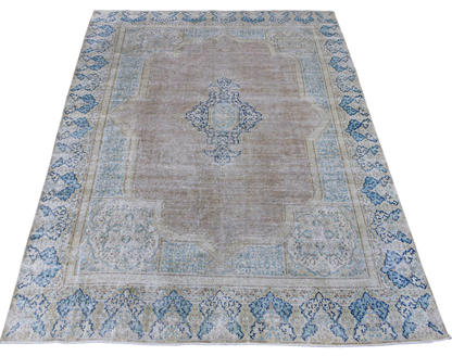 Vintage and distressed Kerman 431x270cm | Rug# 27111