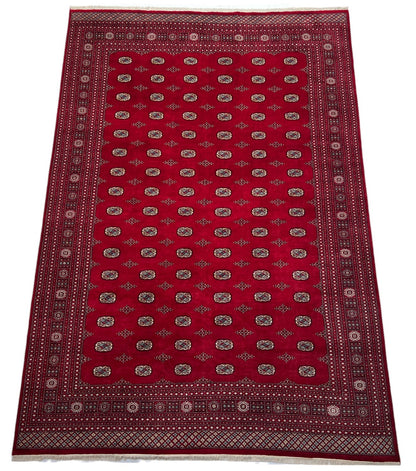 Hand-Knotted Pakistani Bokhara Rug ,447x308 cm | Rug# 27142