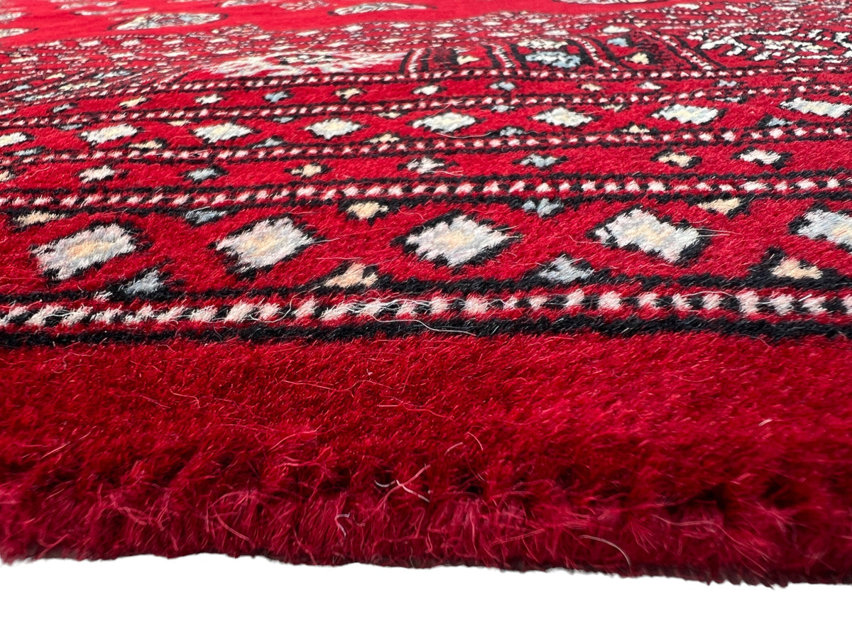 Hand-Knotted Pakistani Bokhara Rug ,447x308 cm | Rug# 27142