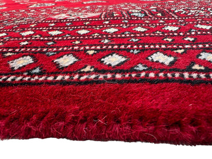 Hand-Knotted Pakistani Bokhara Rug ,447x308 cm | Rug# 27142