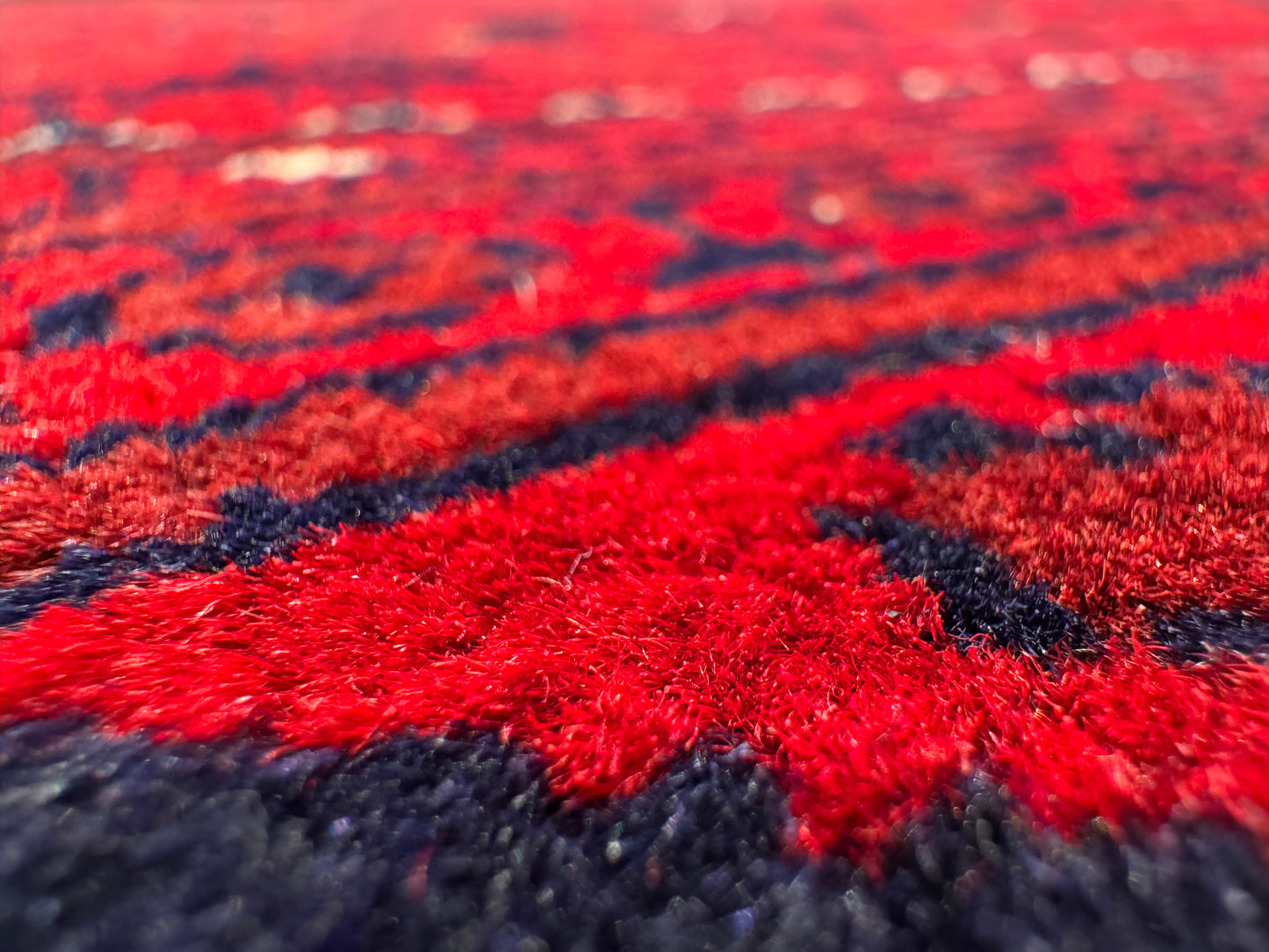 Belgik- Ersari Turkaman, 20th century Khal-Mah gul design 395x295cm | Rug# 27146