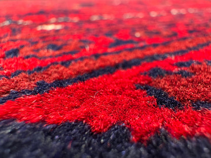 Belgik- Ersari Turkaman, 20th century Khal-Mah gul design 395x295cm | Rug# 27146